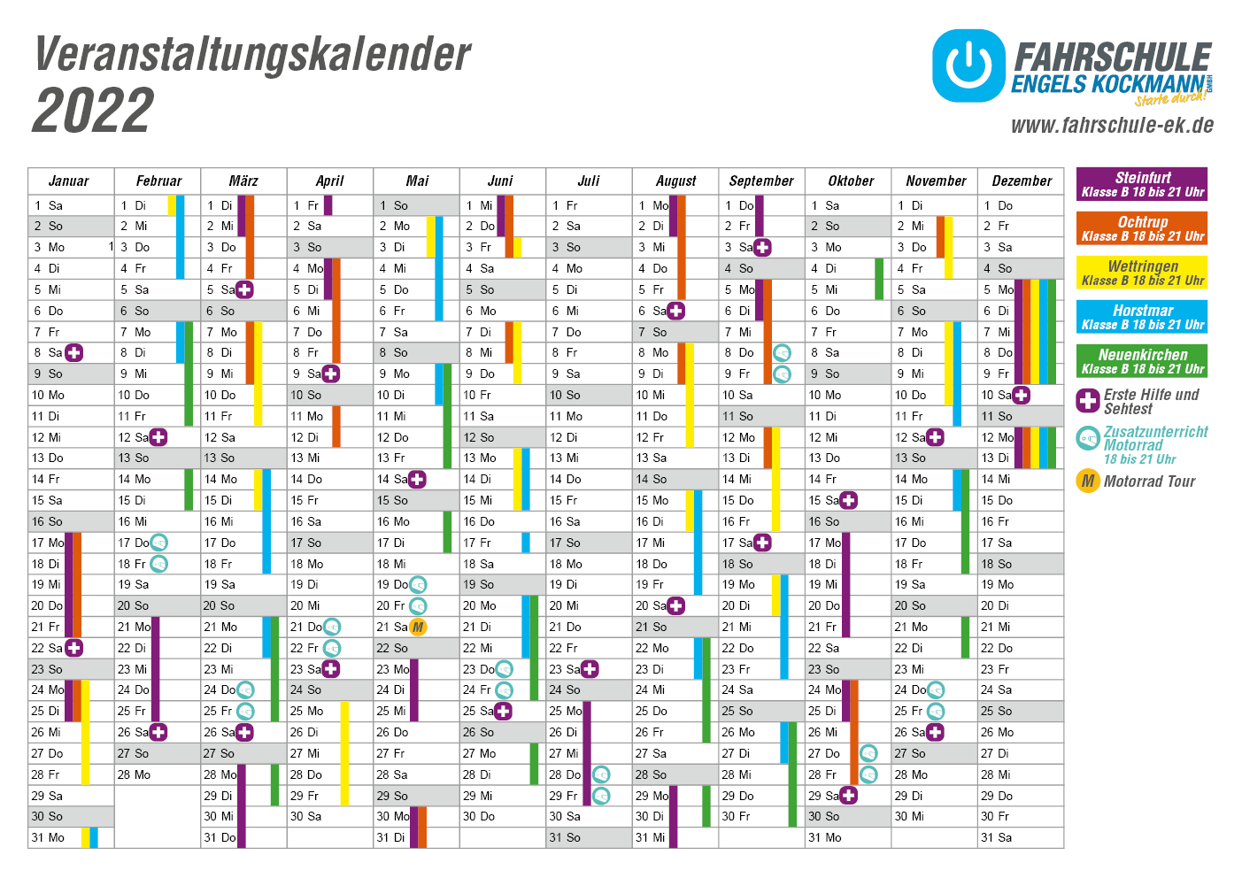 Veranstaltungskalender 2022 2