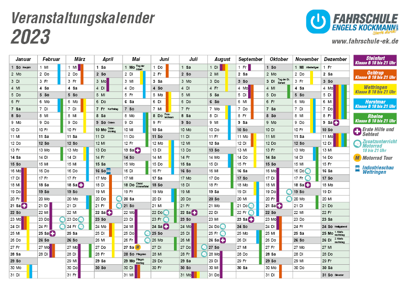 Veranstaltungskalender 2023 2